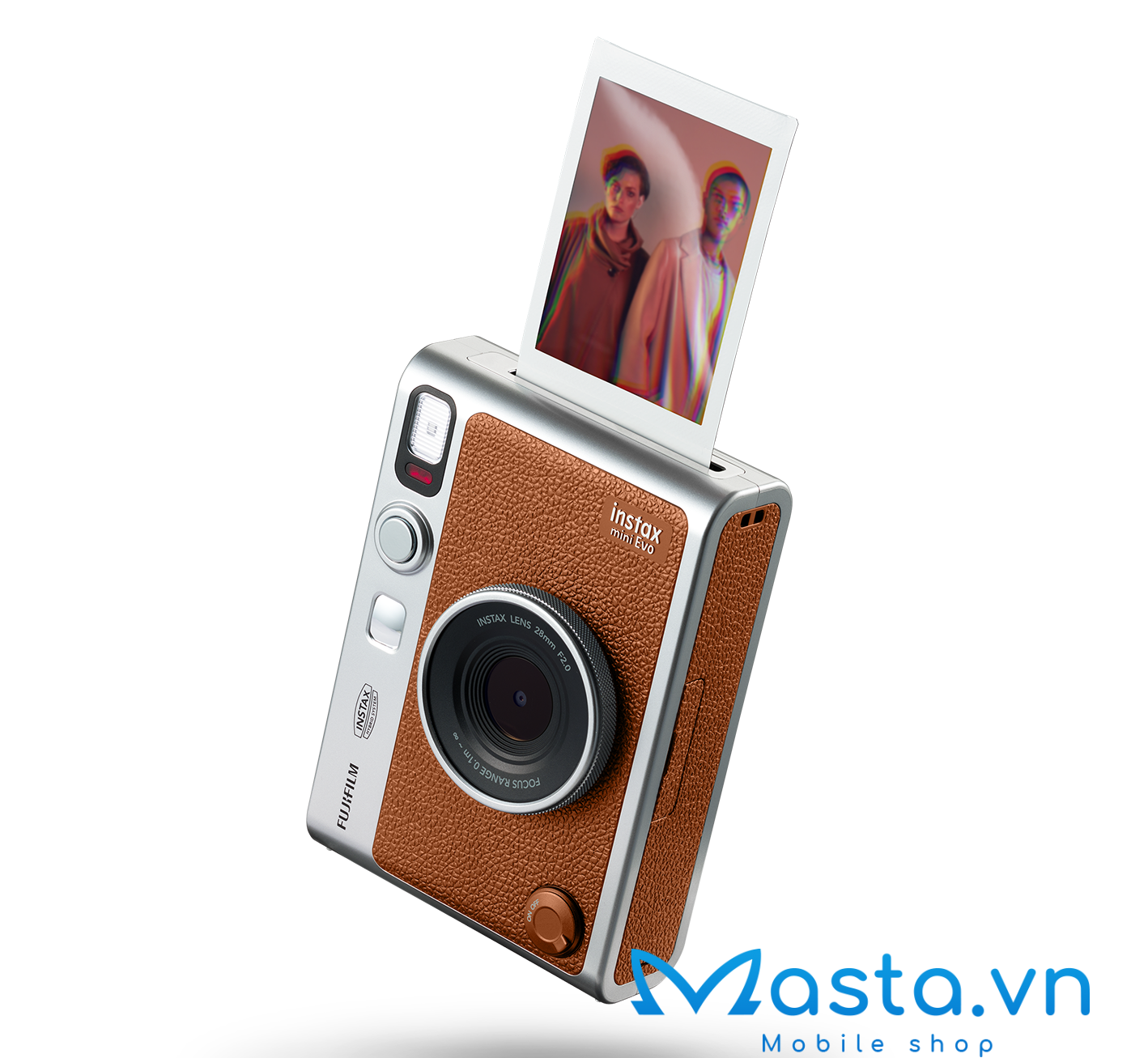 PNG_INSTAX_mini_Evo_Brown___hero___with_photo