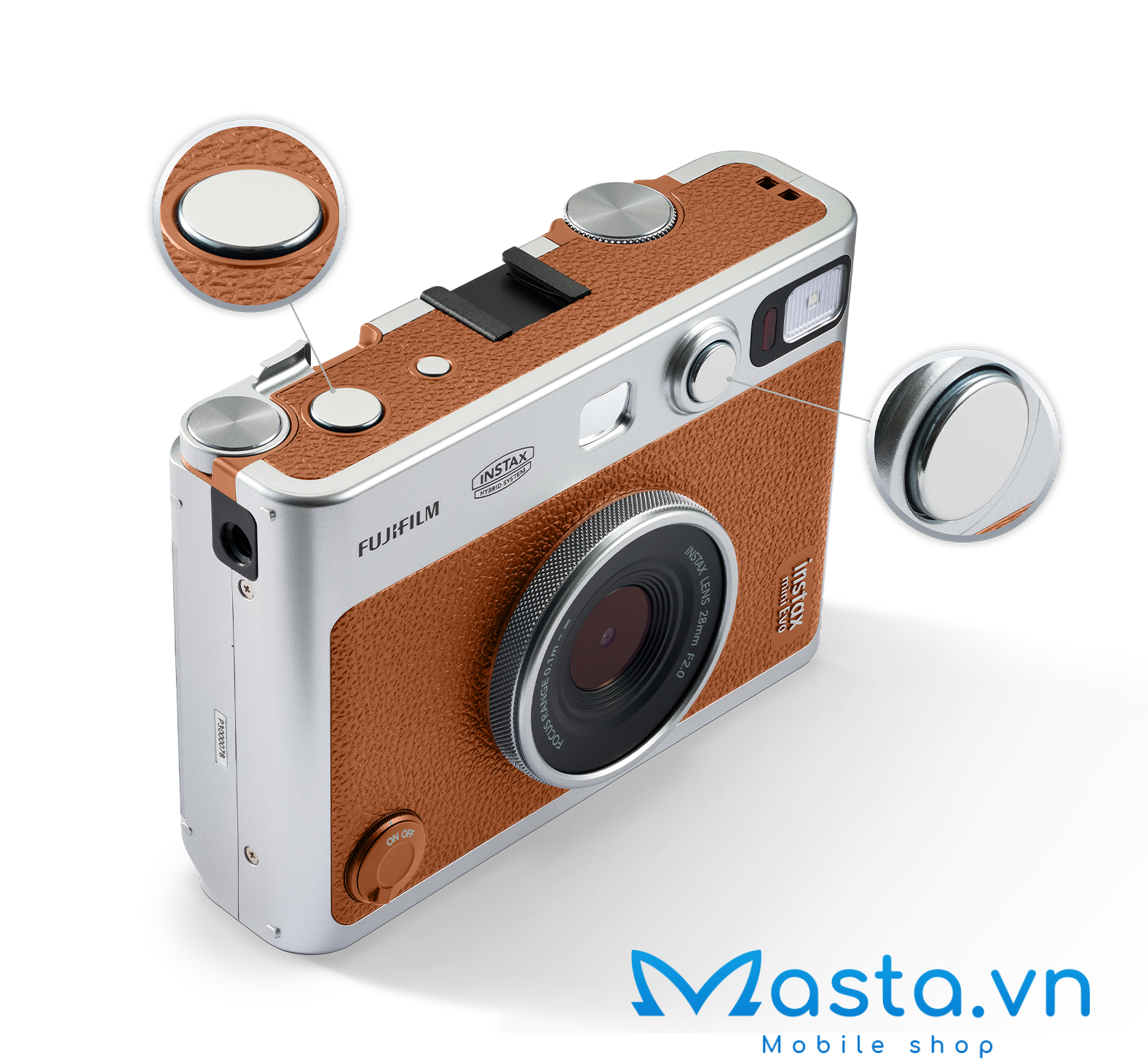 PNG_INSTAX_mini_Evo_Brown___shutter_buttons