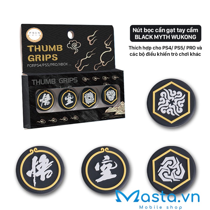 Black Myth Wukong - PS4PS5XBOXPRO Controller Analog Caps (3)