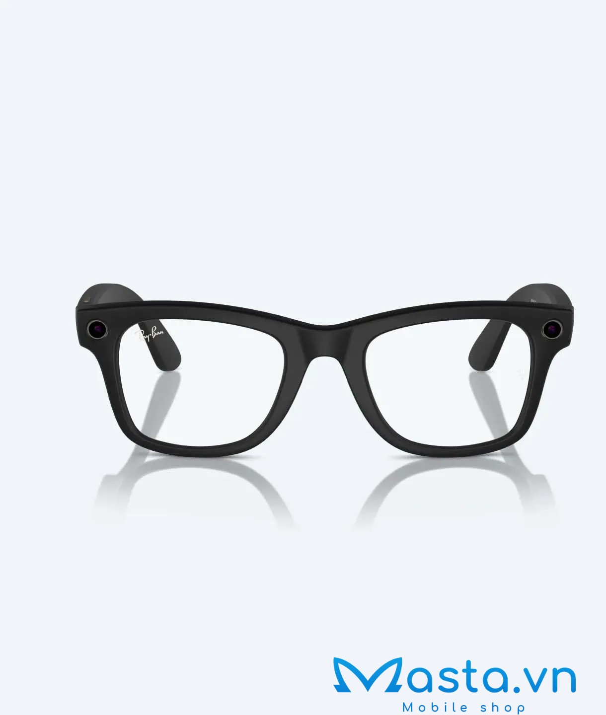 Kinh-thong-minh-Ray-Ban-Meta-Wayfarer-Matte-Black-Clear-to-G-15-Green-S