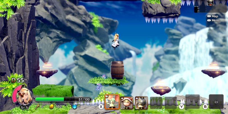 Nhân vật di chuyển linh hoạt và tấn công liên tục