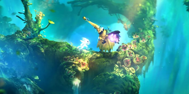 Double jump, dash và leo tường kết hợp nhịp nhàng