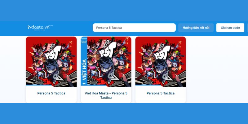 Chơi Persona 5 Tactica trực tiếp trên nền tảng Masta